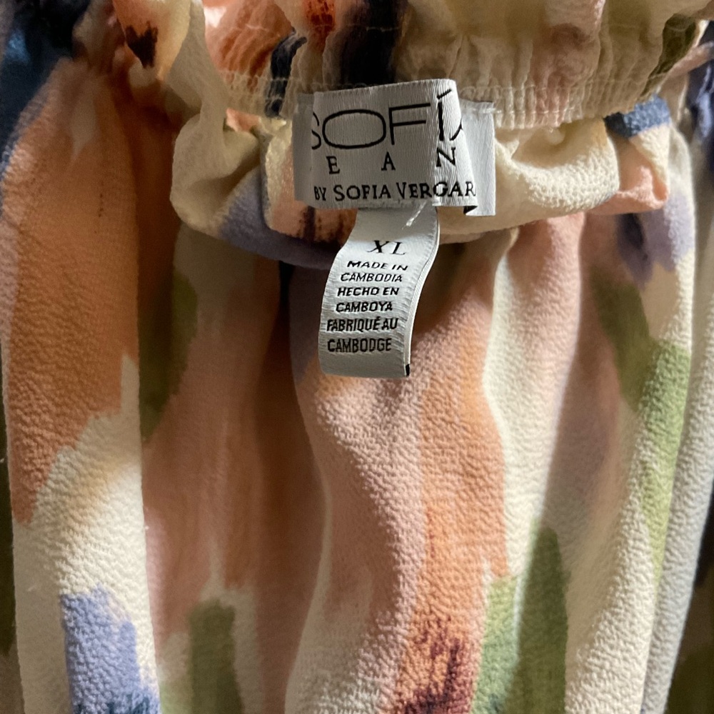 Sofia Jeans By Sofia Vergara Pastel Brushstroke B… - image 3